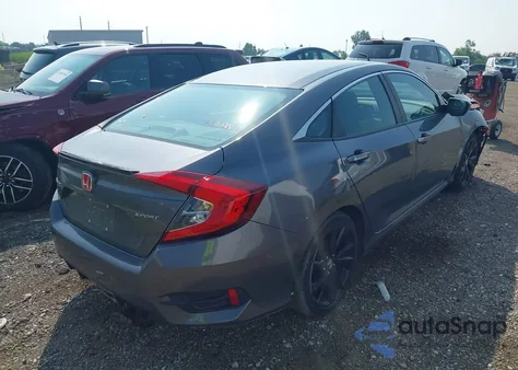 2019 Honda Civic Sport from USA, damaged, VIN 19XFC2F89KE002611